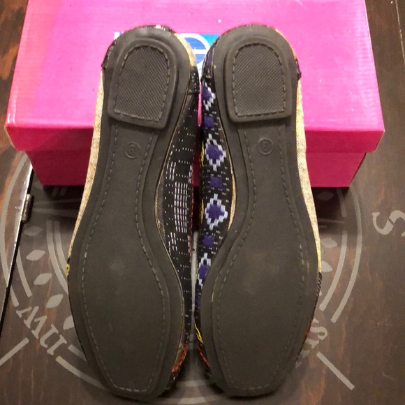 SOS Patchwork Ballet Flats - Picture 6 of 6
